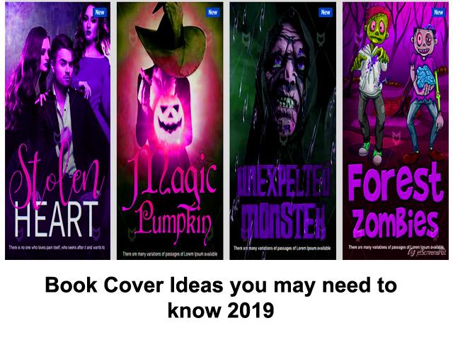 Book Cover Ideas you may need to know 2019
